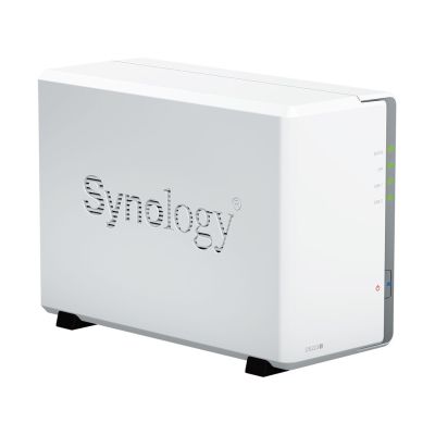 6. Synology DS223j NAS; Tower; 2x (3,5" SATA-Festplatten); Realtek RTD1619B; 1 GB DDR4, 1x 1GbE RJ-45