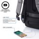 27. XD DESIGN ANTI-DIEBSTAHL-RUCKSACK BOBBY HERO KLEIN GRAU P/N: P705.702