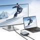 5. Tech-Protect HB08 4in1 USB-C + USB2.0 + 2 x HDMI 4K 60HZ Adapter - grau