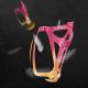 5. Rockbros RKL02 Flaschenhalter aus Aluminium – Rot und Gold