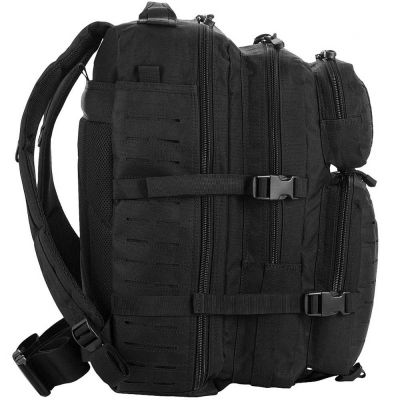 2. M-TAC Large Assault Pack Laser Cut Rucksack - Schwarz