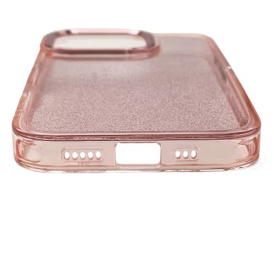 4. Glitter Case für iPhone 16 – Rosa mit Glitzer
