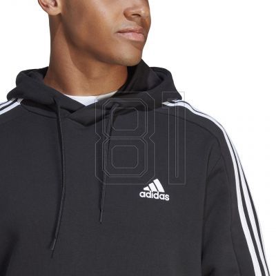 6. Adidas Essentials French Terry 3-Streifen Hoodie M IC0435