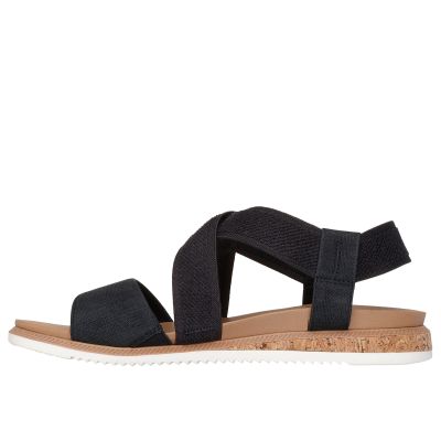 6. Skechers Damen-Sandalen DESERT KISS LOW 114705 BLK