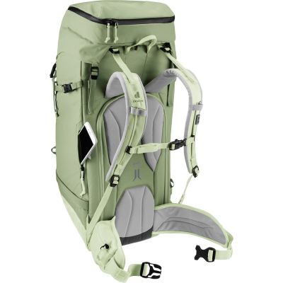 15. Deuter Freescape Pro 38+ SL Rucksack, Sportrucksack, Grün, Polyamid, Ripstop