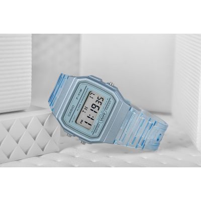 5. CASIO F-91WS-2 Uhr + Box
