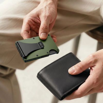 6. Tech-Protect Thorn RFID-Geldbörse – Grün