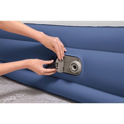 6. Bestway 67630 / 23 Luftmatratze Doppelmatratze Blau, Weiß Unisex