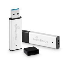 MediaRange MR1901 USB-Stick 64 GB USB Typ-A 3.2 Gen 1 (3.1 Gen 1) Schwarz, Silber