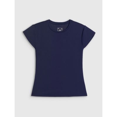 5. Damen-T-Shirt, schmal geschnitten, einfarbig, Größe 4F 4FRSS26TTSHF4520-31S