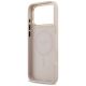 7. Guess Peony Hot Stamp MagSafe Case für iPhone 17 Pro Max - Pink