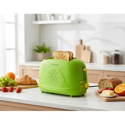 13. Esperanza SMILEY EKT003 Toaster (750W; grün)