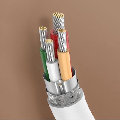 7. Ugreen US264 60520 USB-C / USB-C PD QC AFC Kabel 2 m – weiß