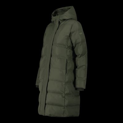 11. CMP Damen Kapuzenmantel isoliert wasserdicht grün (34K0096/F905)