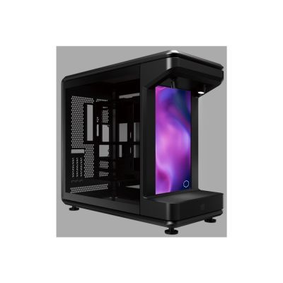 2. Cooler Master MasterFrame 360 STAGE LCD Full Tower Schwarz, Transparent