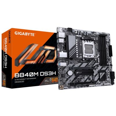 6. Gigabyte B840M DS3H-Motherboard (B840, AM5, mATX, DDR5)