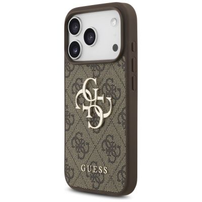 2. Guess 4G Big Logo Case für iPhone 17 Pro - Braun