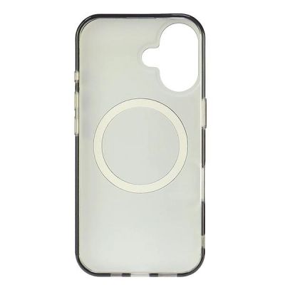 6. Audi IML Stitching Pattern MagSafe iPhone 16 6,1" schwarz/schwarzes Hardcase AU-IMLMIP16-Q5/D3-BK