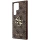 6. Guess 4G Big Metal Logo Hülle für Samsung Galaxy S24 Ultra - Braun