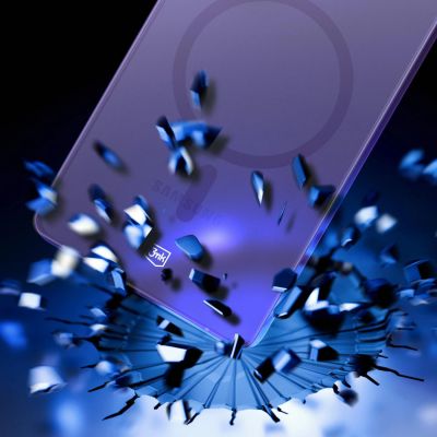 6. 3mk Smoke MagCase für Samsung Galaxy S25 Ultra - Lila-Transparent