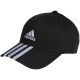 2. adidas Baseball 3-Streifen-Baseballkappe aus Baumwolltwill IB3242