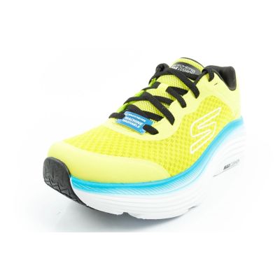 3. Skechers Max Cushioning Leichte Laufschuhe für Herren in Limettengrün