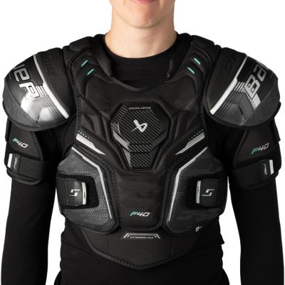Bauer Supreme F40 Intermediate Hockey-Schulterpolster