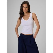 Schmal geschnittenes Damen-Rippstricktop 4F 4FRSS26TSLEF337-10S