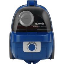 Gorenje VCEA01GACBUCY beutelloser Staubsauger, 800 W, Staubbehälter 2,2 l, blau