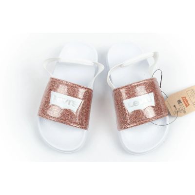 2. Levi's Kinder-Flip-Flops Pool S Mini Mädchen Glitzer-Sandalen