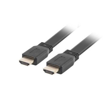 Lanberg CA-HDMI-21CU-0018-BK Kabel (HDMI M - HDMI M; 1,8 m; schwarz)