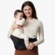 MOMCOZY HC002 | Babytrage mit Hüftsitz | Schwarz