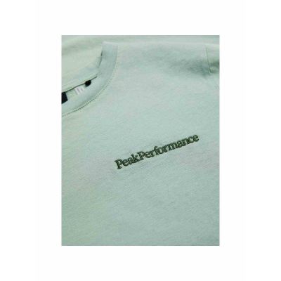 4. PEAK PERFORMANCE Jr Original Small Logo Tee, grün