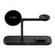 4. Tech-Protect QI15W-A45 3-in-1-Wireless-Ladegerät mit MagSafe für Apple -Geräte – Schwarz