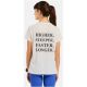 2. Damen-Kurzarmshirt ODLO T-Shirt Crew Neck S/S ESSENTIAL PRINT, beige