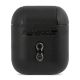 3. Ferrari FESA2LEBK AirPods-Abdeckung schwarz/schwarz On Track Leather