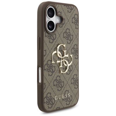 4. Guess 4G Big Logo Hülle für iPhone 17 - Braun