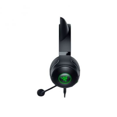 Razer Kraken Kitty V2 Headset, kabelgebunden, Over-Ear-Mikrofon mit Geräuschunterdrückung