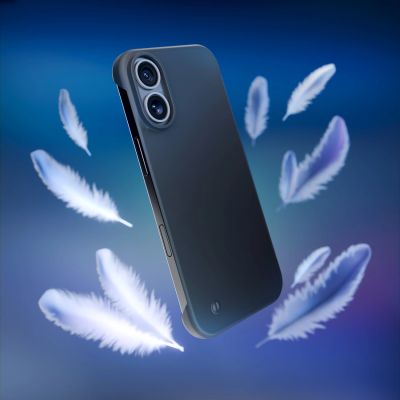 22. 3mk Just20g Matt Case für Apple iPhone 16 - Matt Schwarz