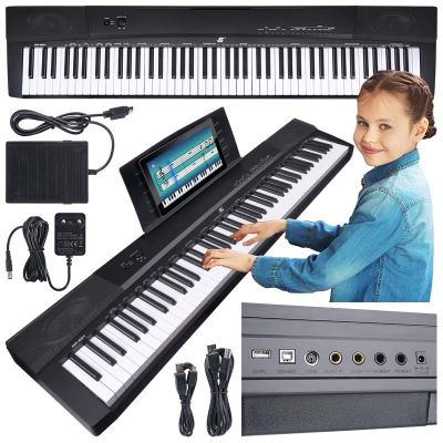 Digitalpiano MK DP 881, Lerntasten