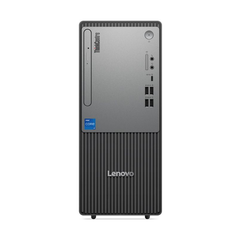 18. Lenovo ThinkCentre Neo 50t G5 TWR i5-14400 16 GB DDR5 SSD 1 TB UHD 730 Windows 11 Pro Schwarz 3 Jahre Vor-Ort-Service