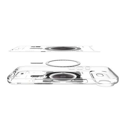 7. Spigen Ultra Hybrid MagSafe Case für iPhone 17 Air Neo One - Transparent