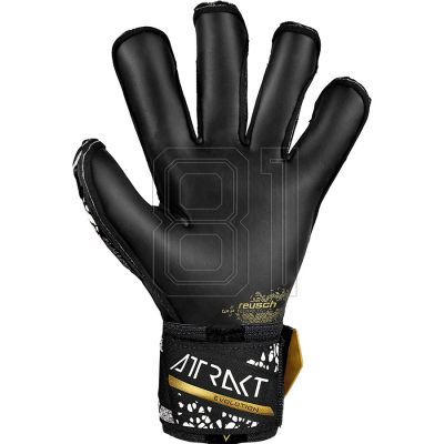 4. Reusch Attrakt Freegel Gold X Evolution Cut Finger Support Torwarthandschuhe 54 70 950 7740