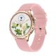 3. Rubicon RNCF02-2 Damen-Smartwatch Gold + Rosa Armband