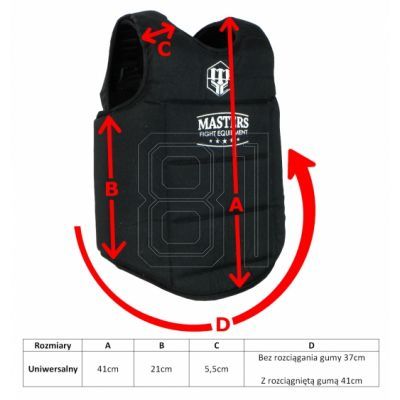 6. Masters Jr 08568-K Rumpfprotektoren