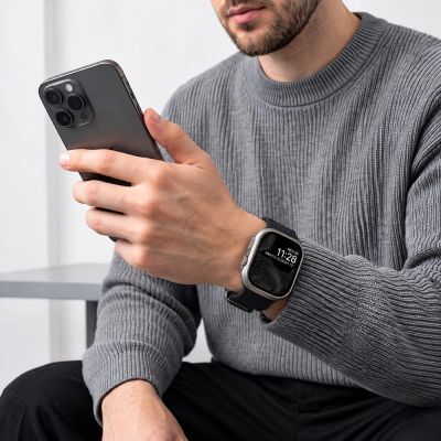 4. Tech-Protect Motion Armband für Apple Watch 44 / 45 / 46 / 49 mm – Schwarz