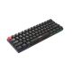3. Marvo Scorpion KG933G Saber 61 Kabelgebundene mechanische RGB-Gaming-Tastatur 60% UK-Layout (Schwarz) QWERTY-Tastatur Schwarz