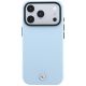 3. BMW Kevlar Metal Logo MagSafe Hülle für iPhone 18 Pro / 17 Pro – blau