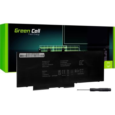 GREEN CELL AKKU DE128V2 93FTF GJKNX FÜR DELL LATITUDE 5280 5290 5480 5490 5580 5590 5591 PRECISION 3520 3530 6200 mAh 7,6 V