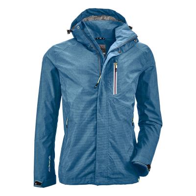 Killtec Jacke Carleb Herren Trekking Regenjacke blau (34723/872/M)